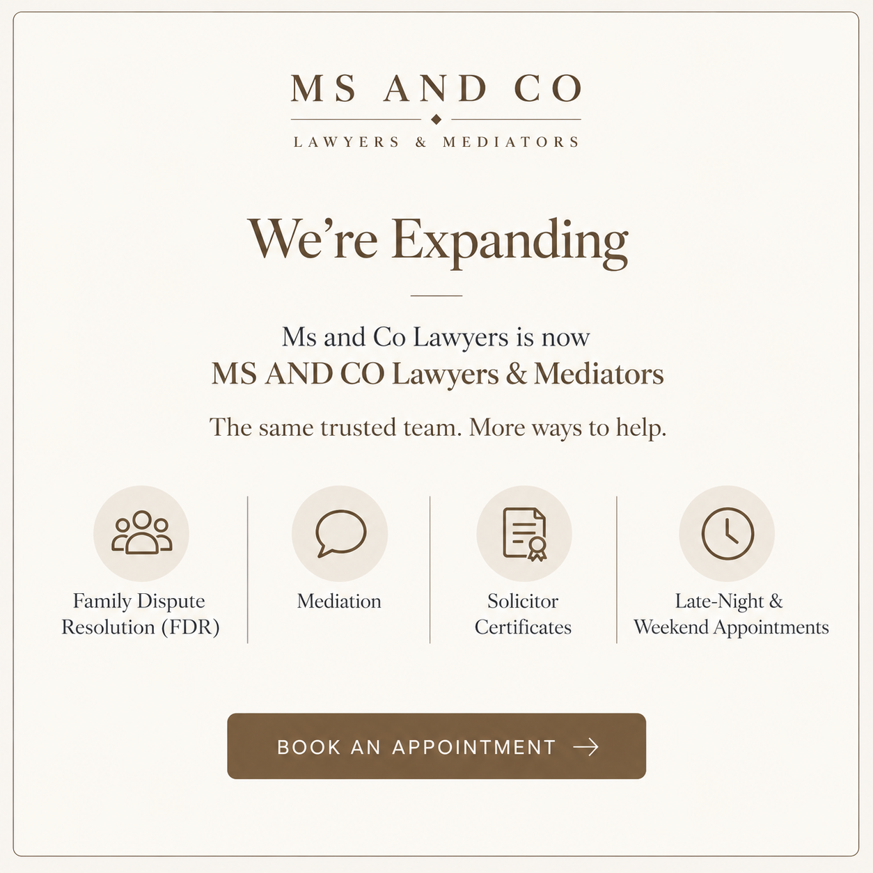 MS and Co Lawyers & Mediators